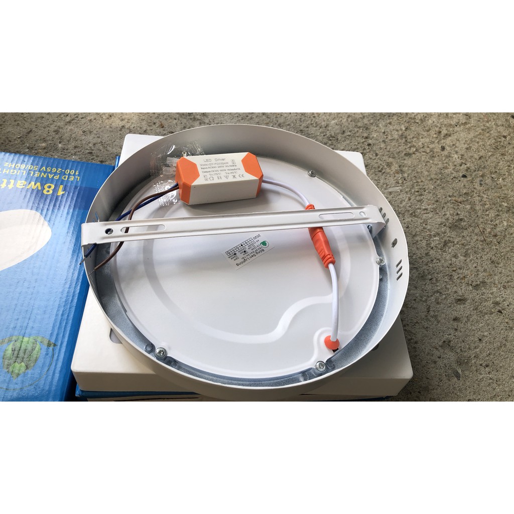 ĐÈN LED NỔI ỐP TRẦN TRÒN, VUÔNG 18W