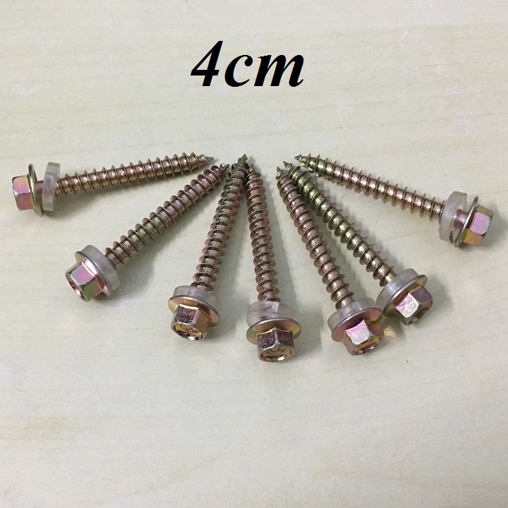 4CM - 100 Con VÍT BẮN TÔN GỖ - VÍT GỖ