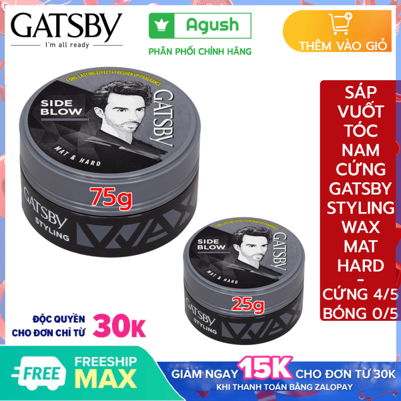 Gel vuốt tóc mềm Gatsby (170g) - Mỹ phẩm nam khác | TheFaceHolic.com