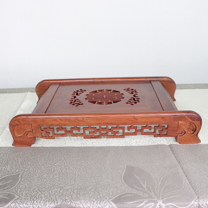 Khay trà Cuốn thư gỗ Hương Đá
