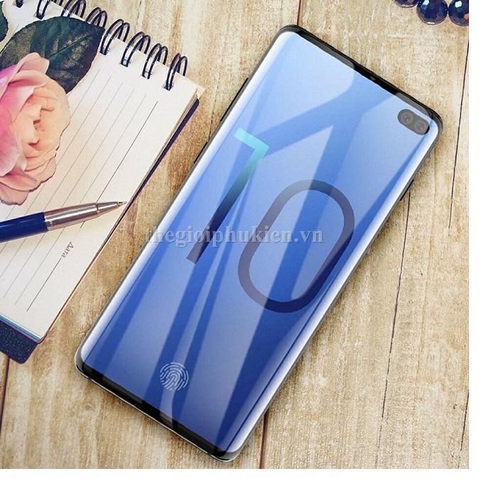 Kính cường lực Samsung Galaxy S10+ Plus 5D xịn Full màn hình cao cấp