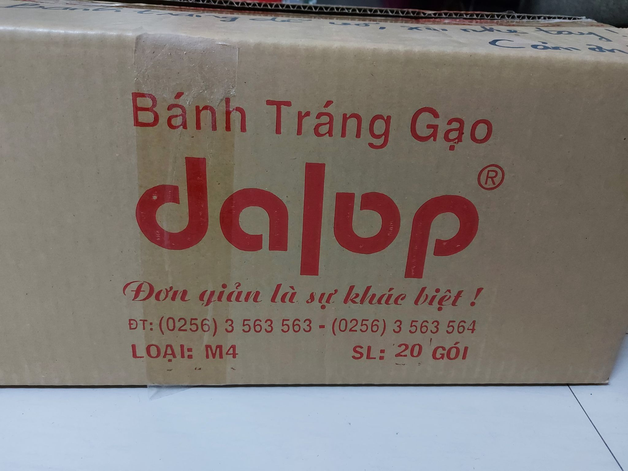 combo 10 gói bánh tráng nướng nước cốt dừa Dalop Bình Định