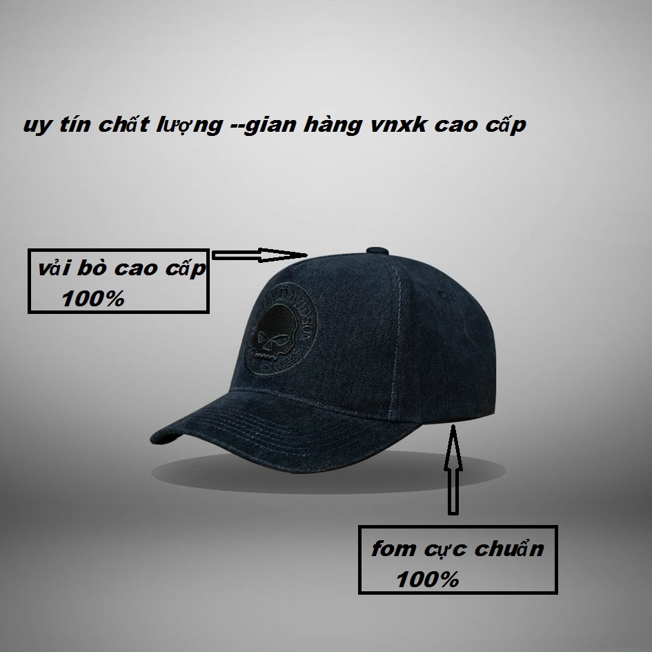 mũ harley davidson hàng VNXK cao cấp