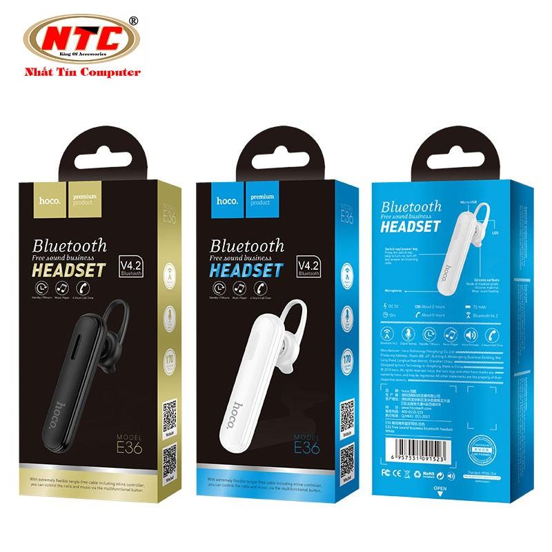 Tai nghe bluetooth nhét tai Hoco E36 V4.2 - Hãng phân phối chính thức - Nhất Tín Computer