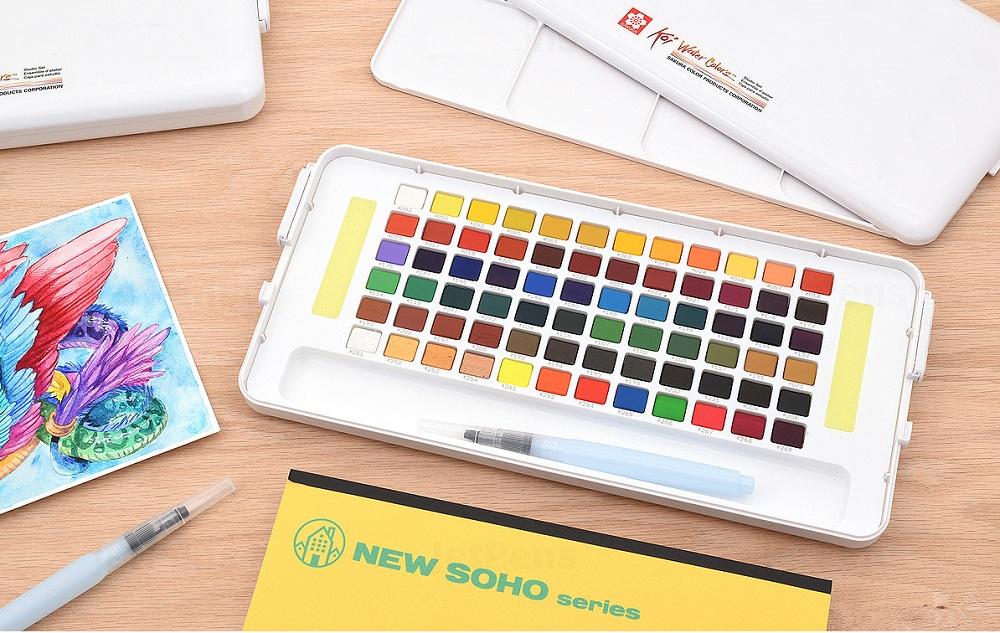 Màu Nước SAKURA Koi Watercolor 36 mầu