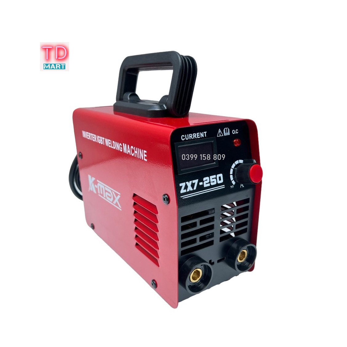 Máy Hàn Que Mini K-MAX 250A Chuyên Hàn Que 2.5 ly