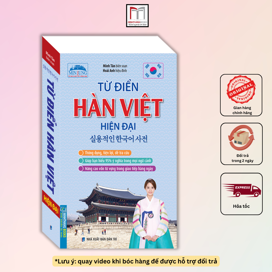 Từ điển Hàn Việt hiện đại (bìa mềm)