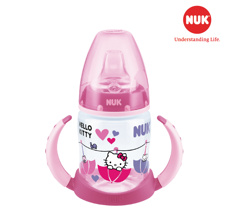 BÌNH TẬP UỐNG NUK PP HELLO KITTY 150ML