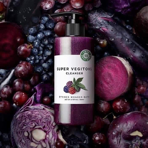 Sữa rửa mặt thải độc rau củ Super Vegitoks Cleanser 300ml