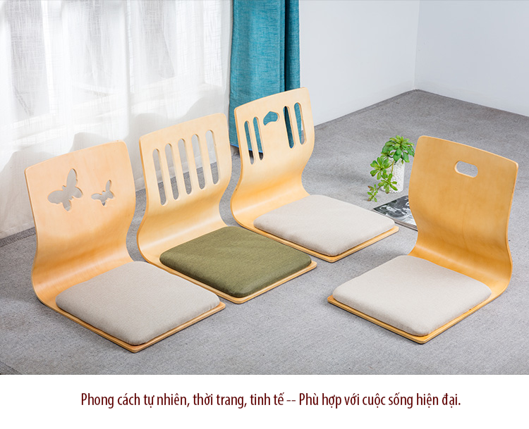 Ghế bệt gỗ kiểu nhật D227 ( Hàng nhập khẩu )
