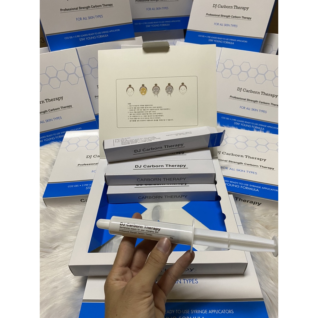 Mặt Nạ Thải Độc da | Mặt Nạ Thải Độc  CO2 DJ Carborn Therapy