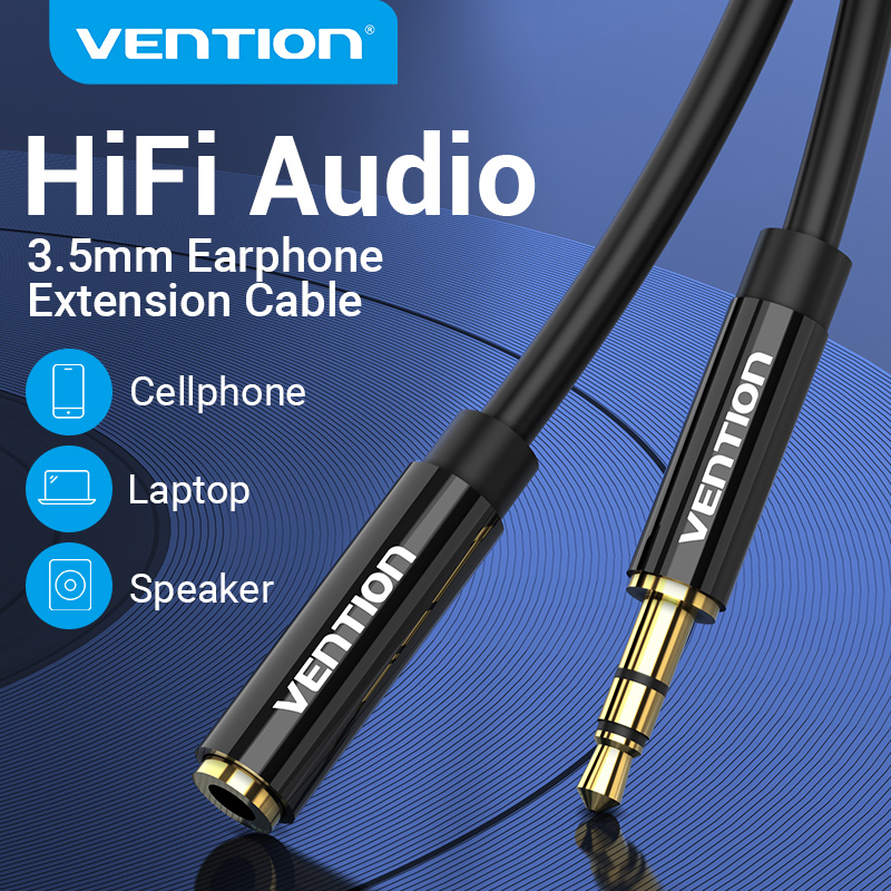 Vention dây kết nối âm thanh Aux 3.5mm Audio Extension 3.5mm Cable Jack