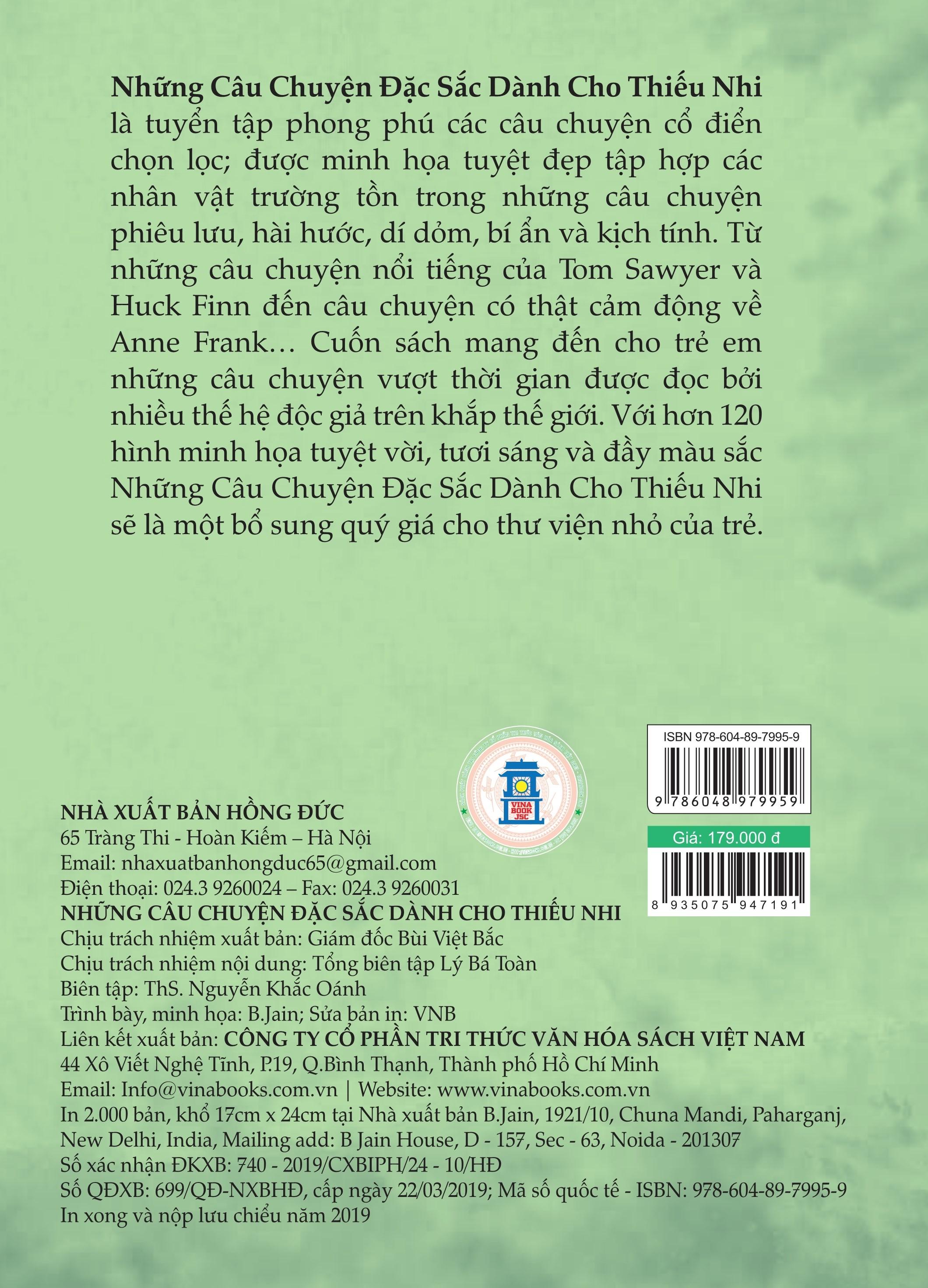 Những Câu Chuyện Đặc Sắc Dành Cho Thiếu Nhi