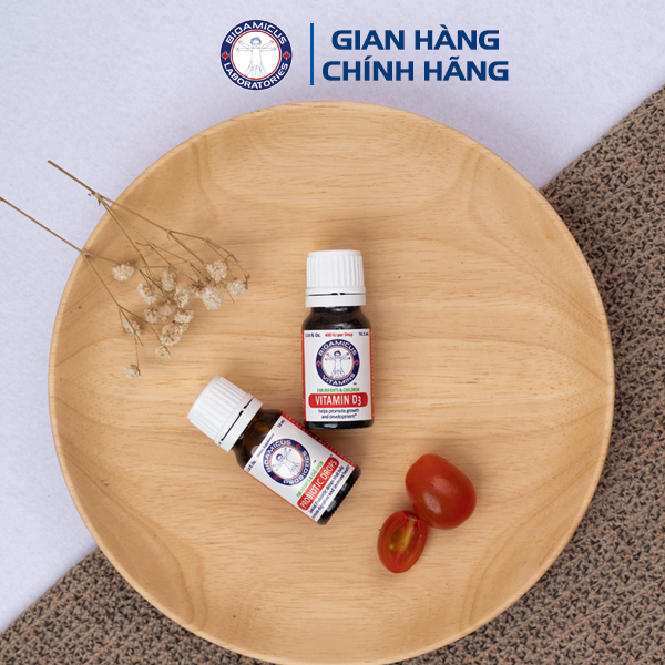 [CHÍNH HÃNG] Vitamin D3 BioAmicus 400IU/giọt