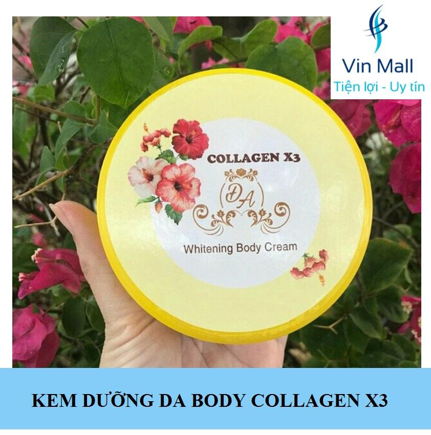 Kem Body Dưỡng Trắng Da Collagen X3 (Hộp 300 gram)