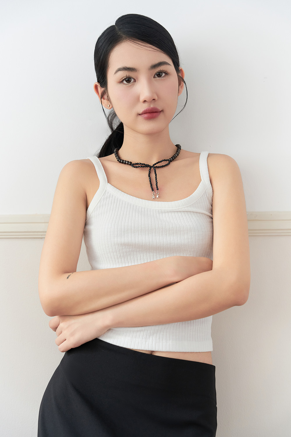 DOTTIE -  Áo thun hai dây căn bản - T0667