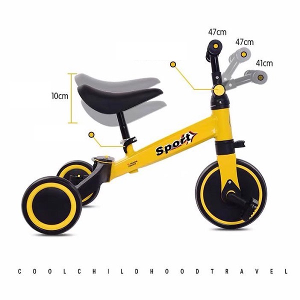 Xe Đạp 3 Bánh GRSS G25 Cho Bé Từ 2 Đến 5 Tuổi