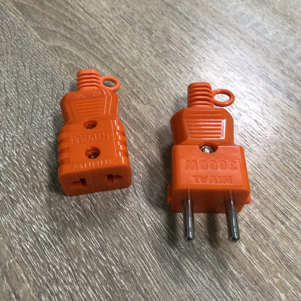 Combo chui phích đực & cái cắm điện 3000w Nival