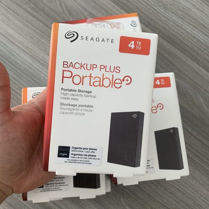 [HCM]Ổ Cứng Di Động Seagate Backup Plus 4TB - KCD