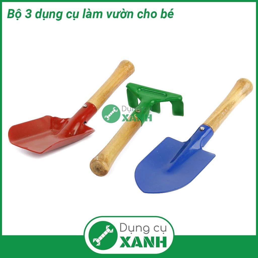 Bộ 3 dụng cụ làm vườn cho bé
