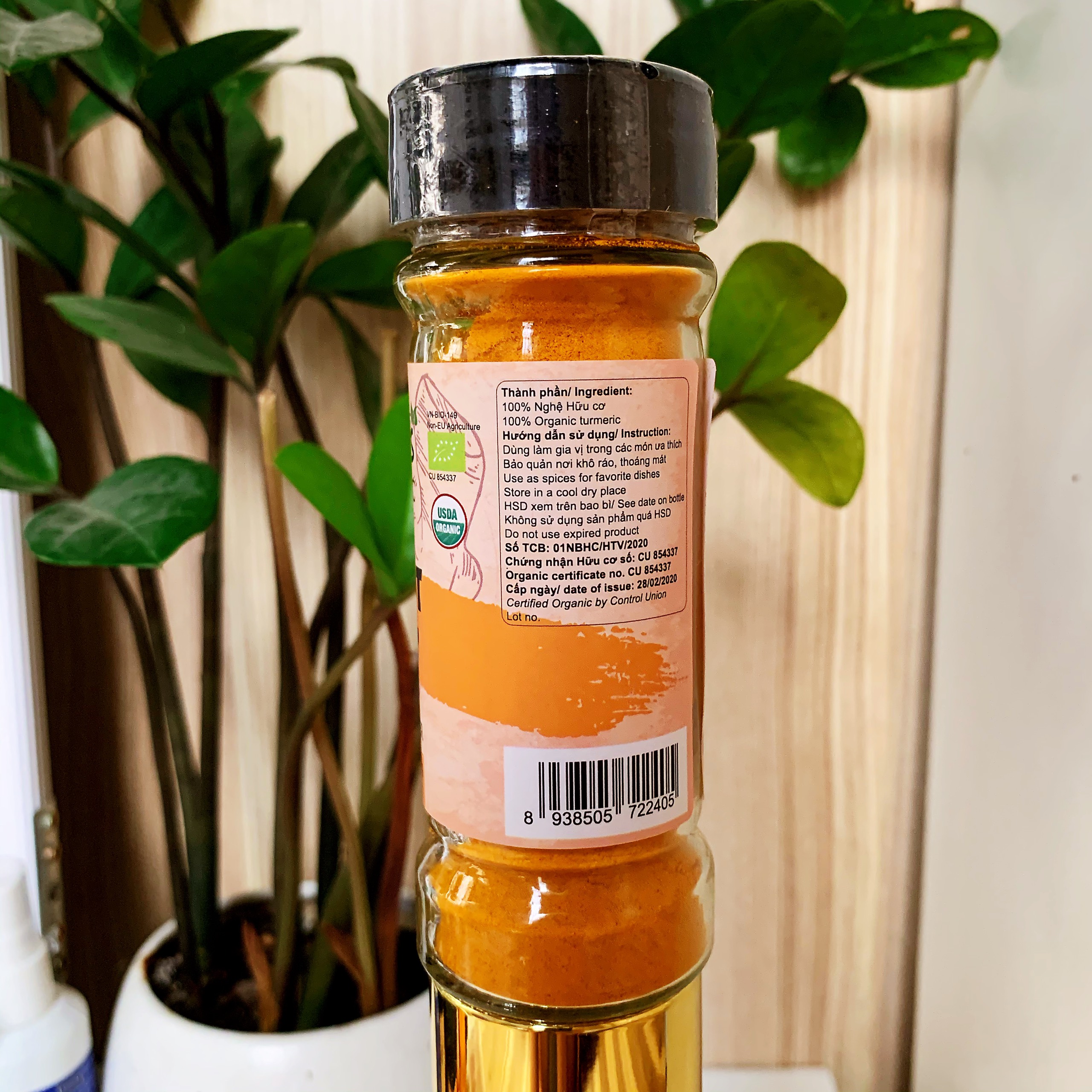 Bột nghệ hữu cơ Farmers 40g