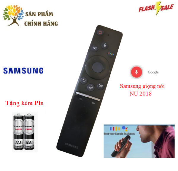 Bảng giá Remote Điều khiển tivi Samsung giọng nói NU 2018 - Hàng chính hãng Made in Viet Nam bóc máy mới 95%