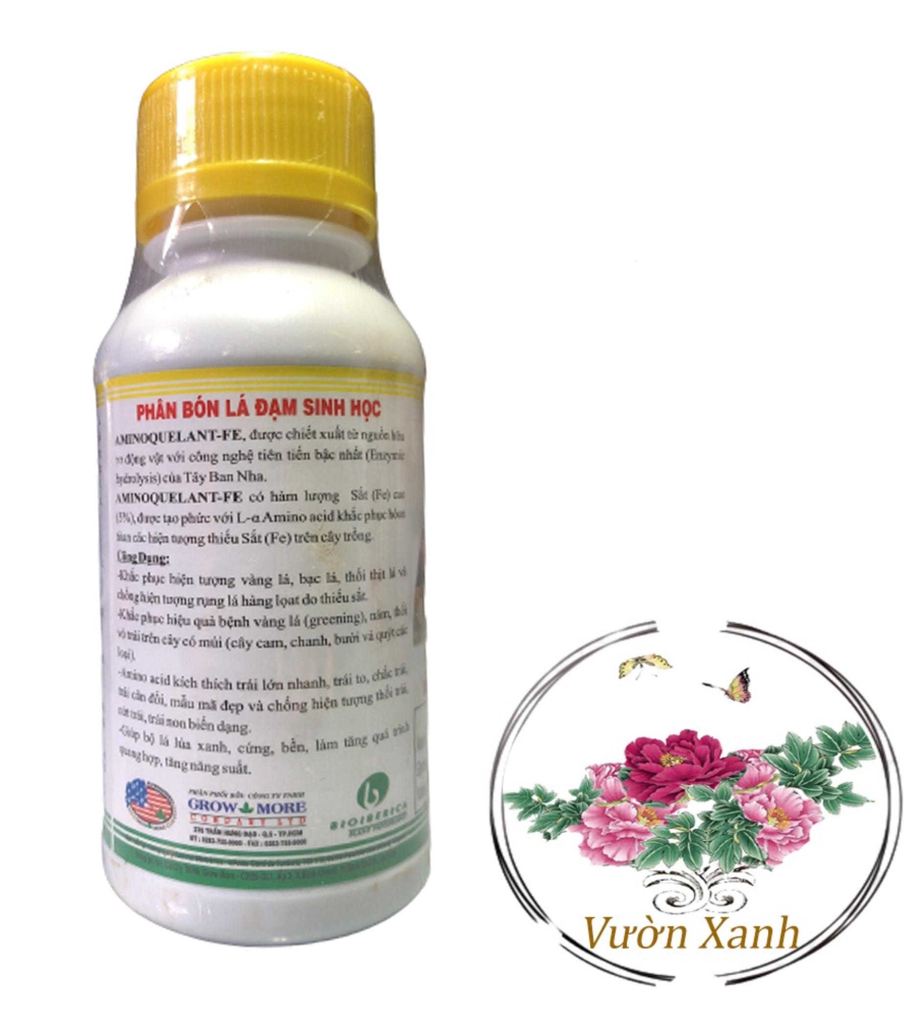 Phân Bón Lá Amino Quelant Fe - #065A# 100ml