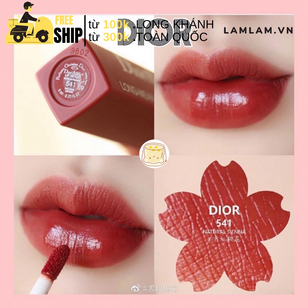 Son kem Dior Lip tattoo 541 mẫu 2022 Unbox