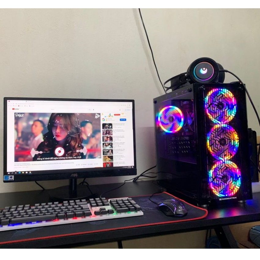 Thùng PC GAMING Chuyên Giả Lập_ Nox _ LD Player _ Render