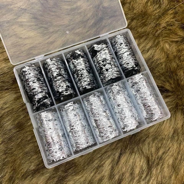 [HCM]FOIL GIẤY BẠC - FOIL REN - FOIL VÂN ĐÁ
