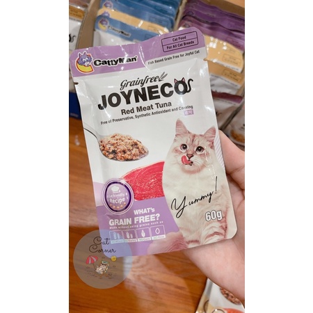 Pate Joyneco Không Tinh Bột Cho Mèo Gói 60G