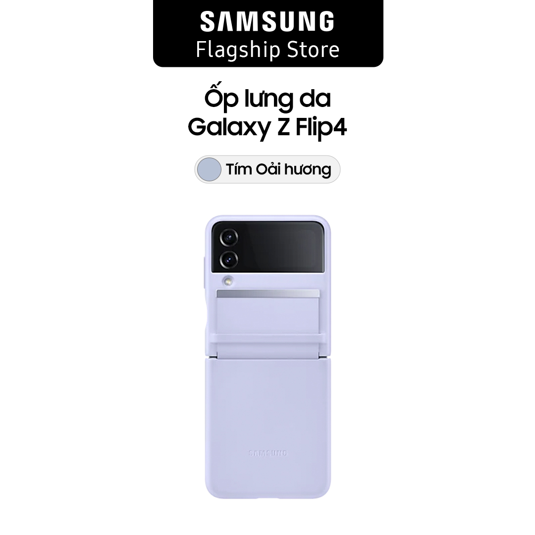 Ốp lưng da Galaxy Z Flip 4