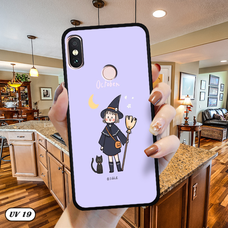 Ốp Xiaomi Redmi Note 5 Pro lưng nhám -ngộ nghĩnh