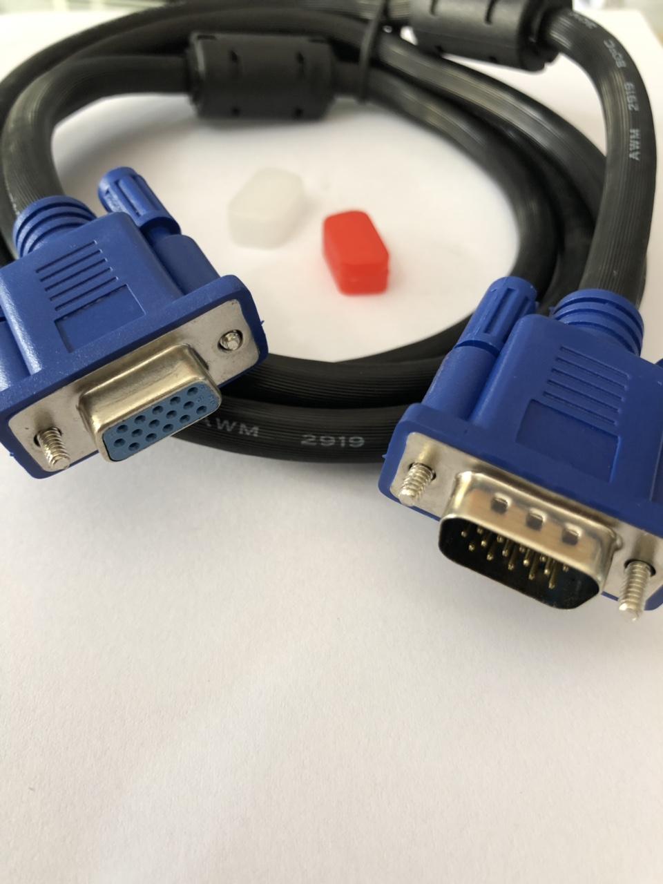 Cáp nối VGA đực-cái dài 1.5 mét