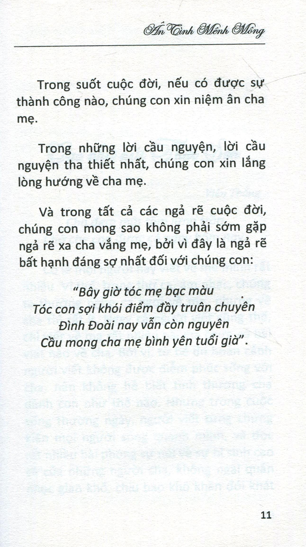 Ân Tình Mênh Mông