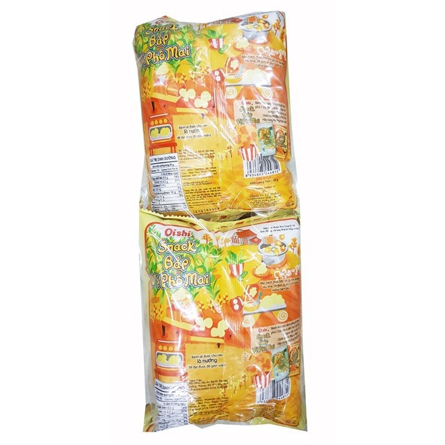 [Date dài] 10 gói Snack bắp vị phô mai 42g
