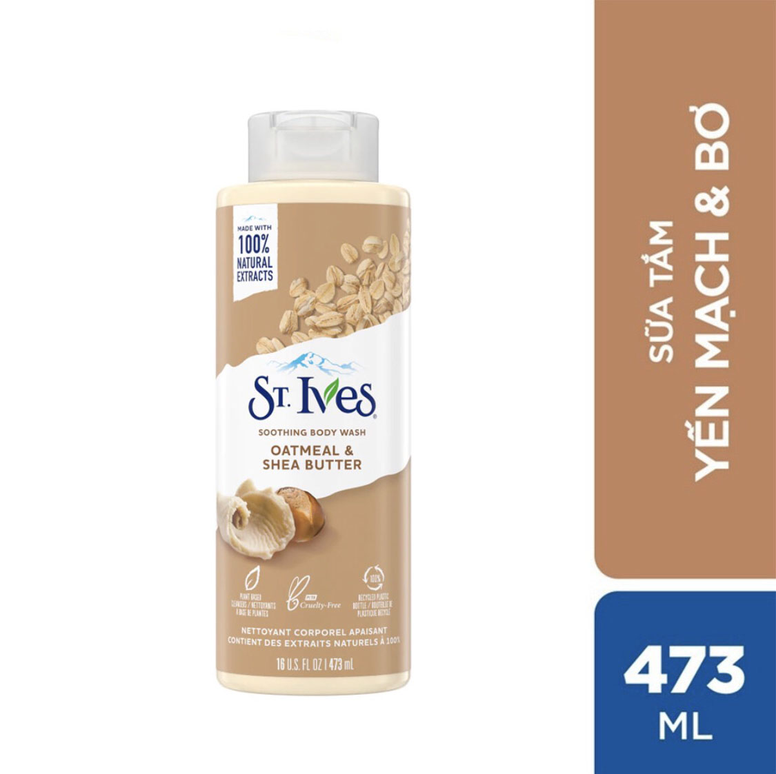 Sữa Tắm St.Ives Yến Mạch Và Bơ 473ml