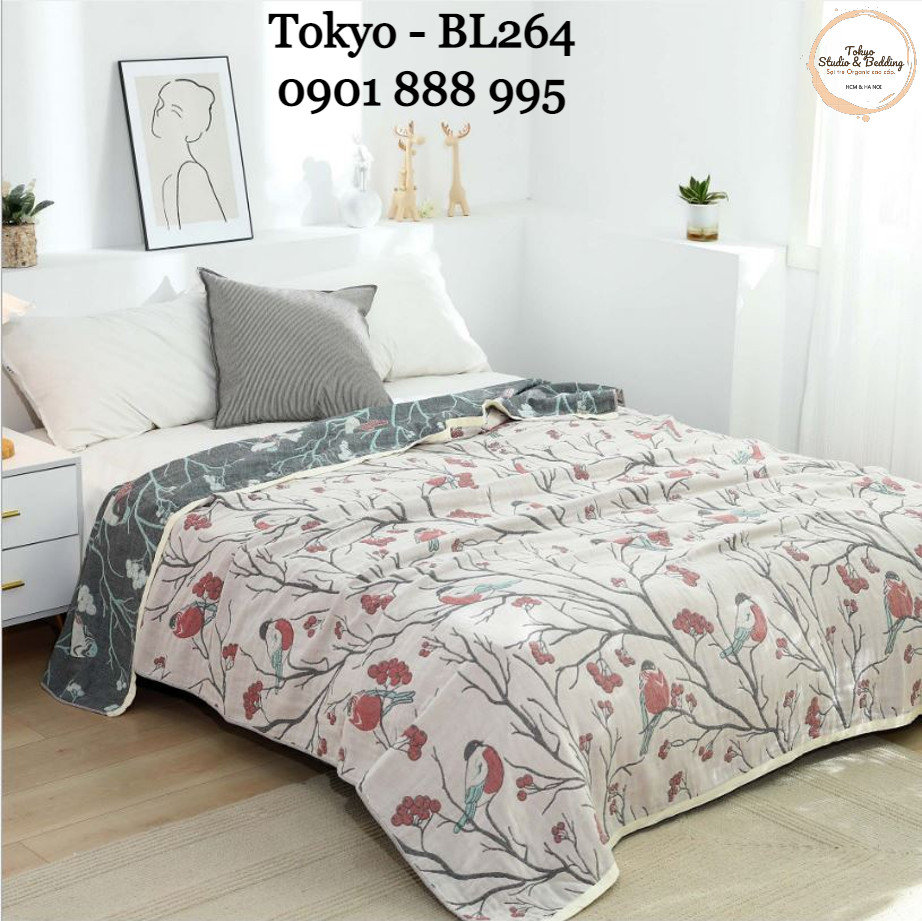 Mẫu 44_Chăn Xô Organic Cotton Dòng Phổ Thông/Basic