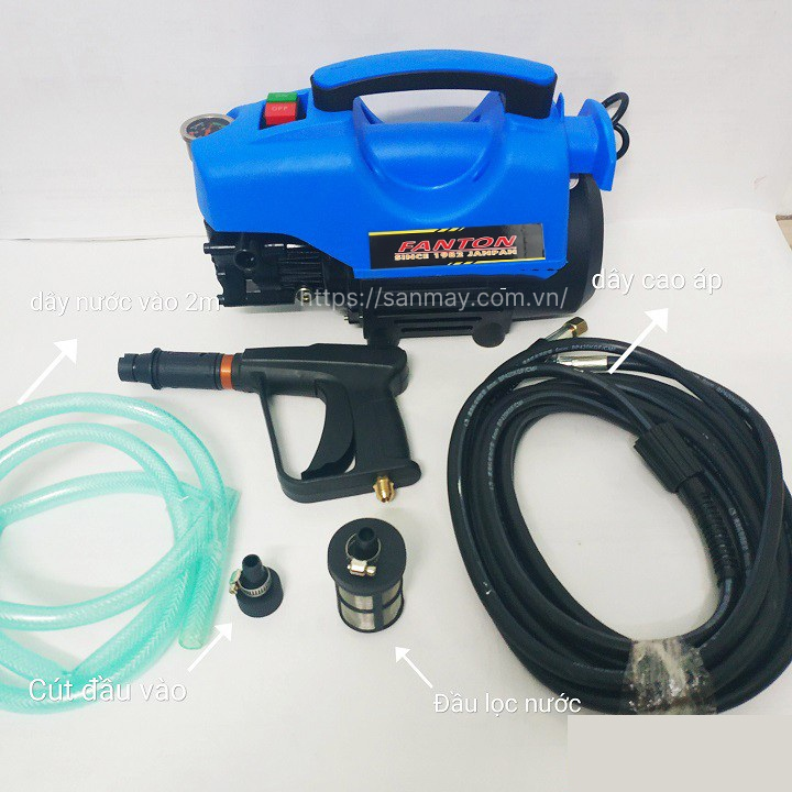 Máy Rửa Xe 1800W Fanton FT18