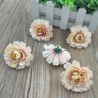 (10cm)Đầu hoa tràm trang trí,hoa tràm lụa cao cấp đầu bông 10cm