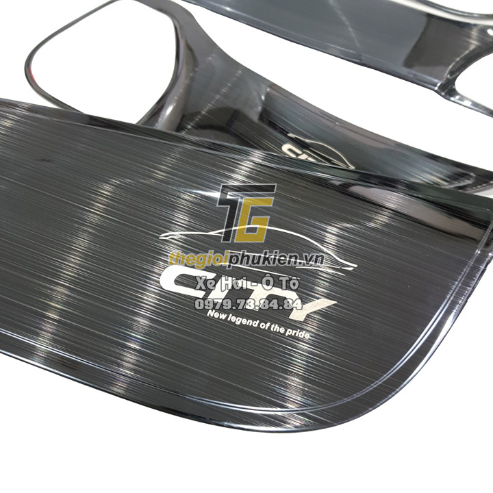 Bộ ốp chống xước tapli, táp li cửa dành cho xe honda city 2015-2020