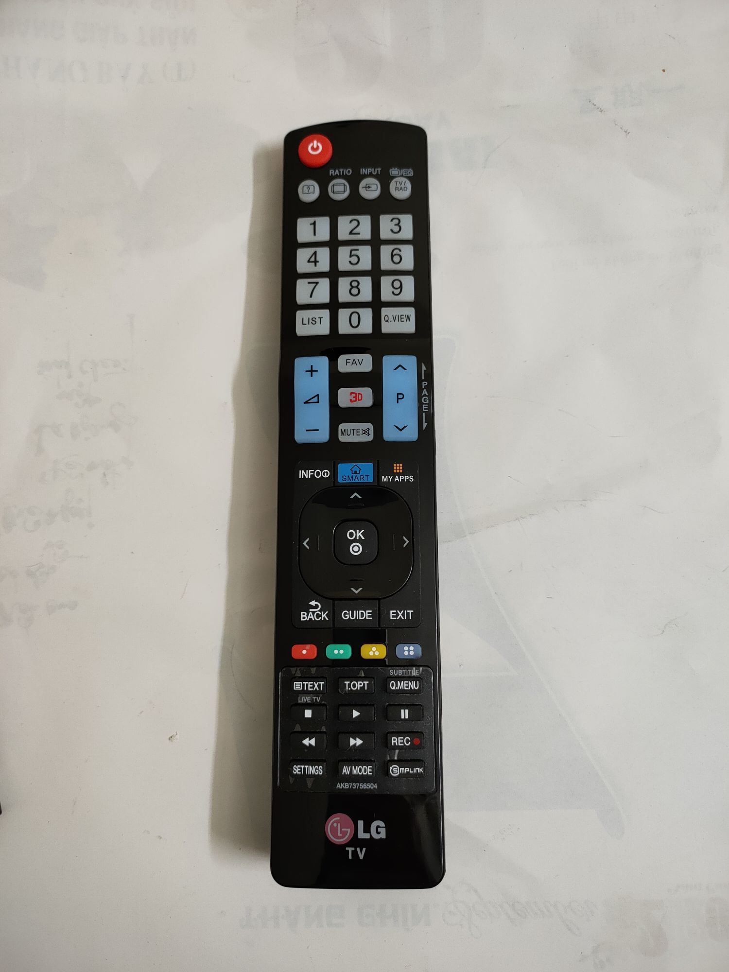 Điều khiển tivi LG