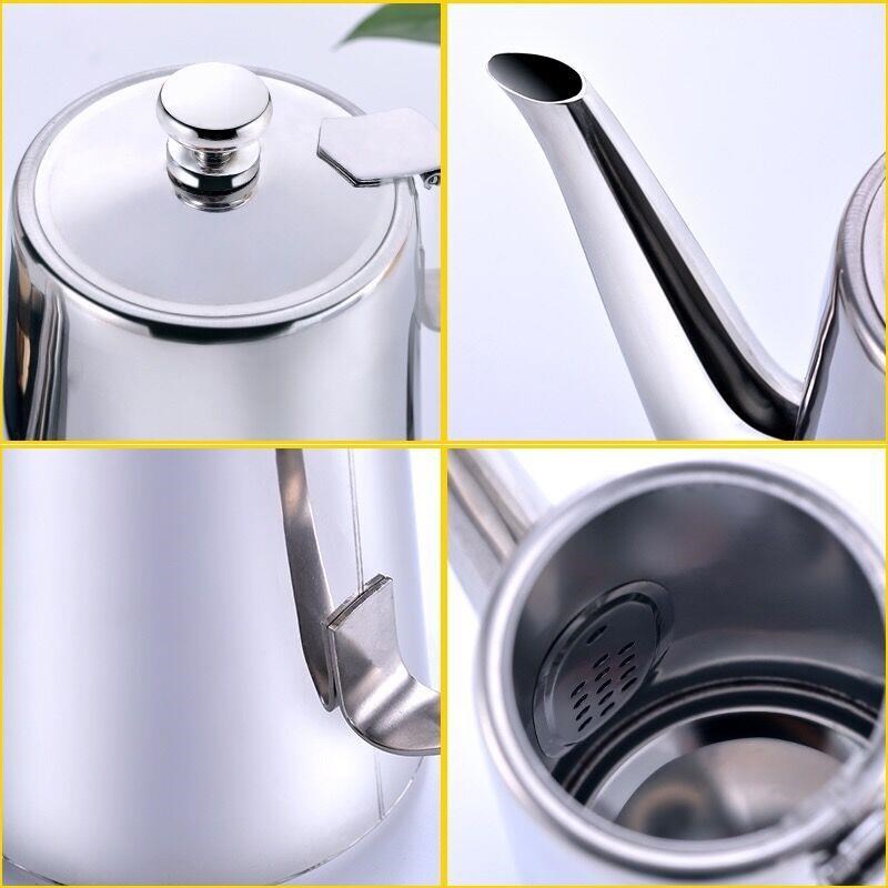Bình Rót Trà Đá/ Cà Phê, Chất Liệu Inox Cao Cấp, Dung Tích 2000ML