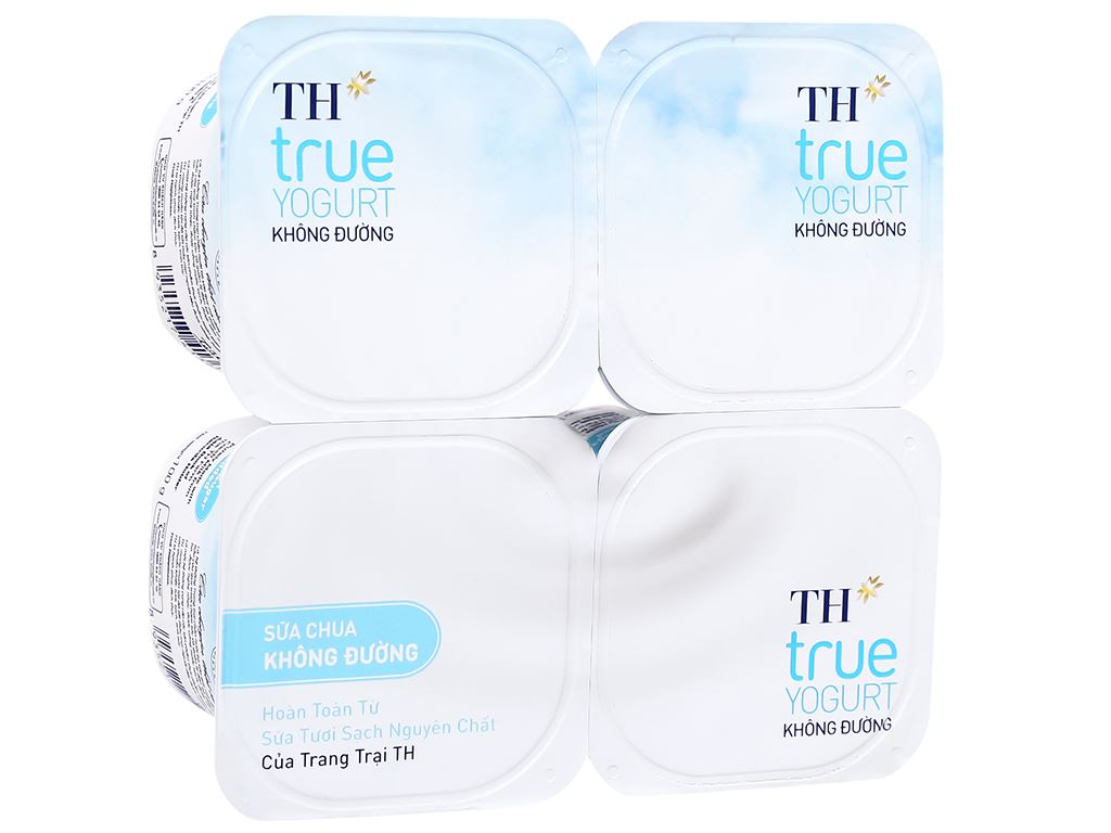 [Siêu thị WinMart] - TH MILK Sữa chua ăn không đường 100g