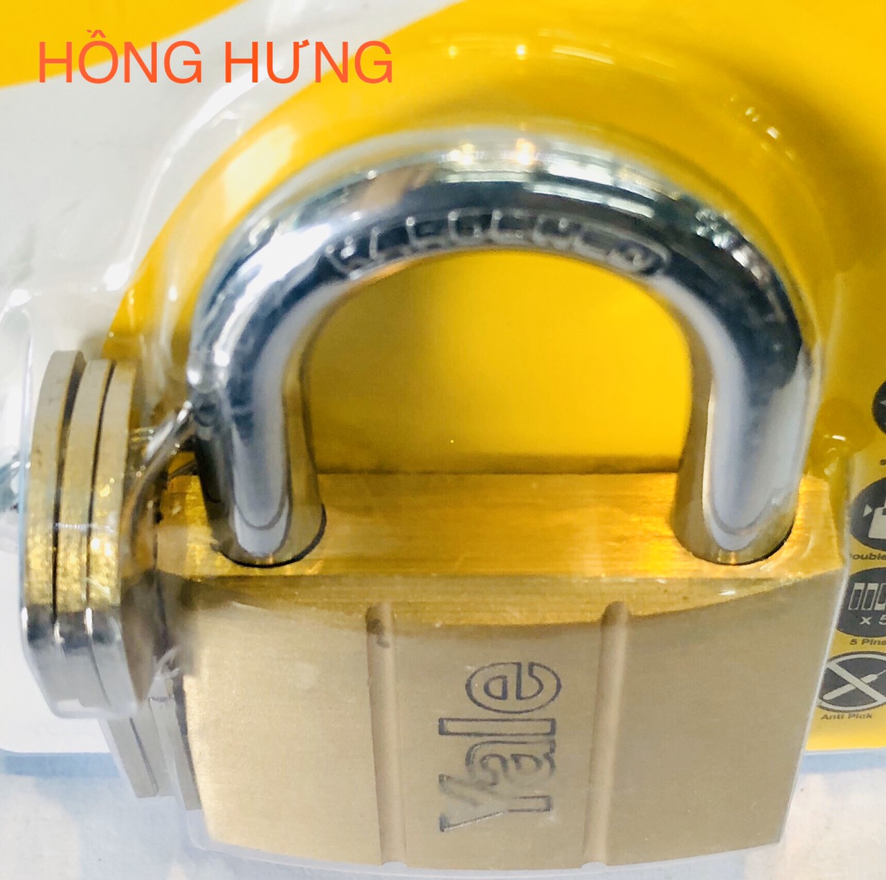 [HCM]KHÓA MÓC YALE V140.60MM THAU BẤM