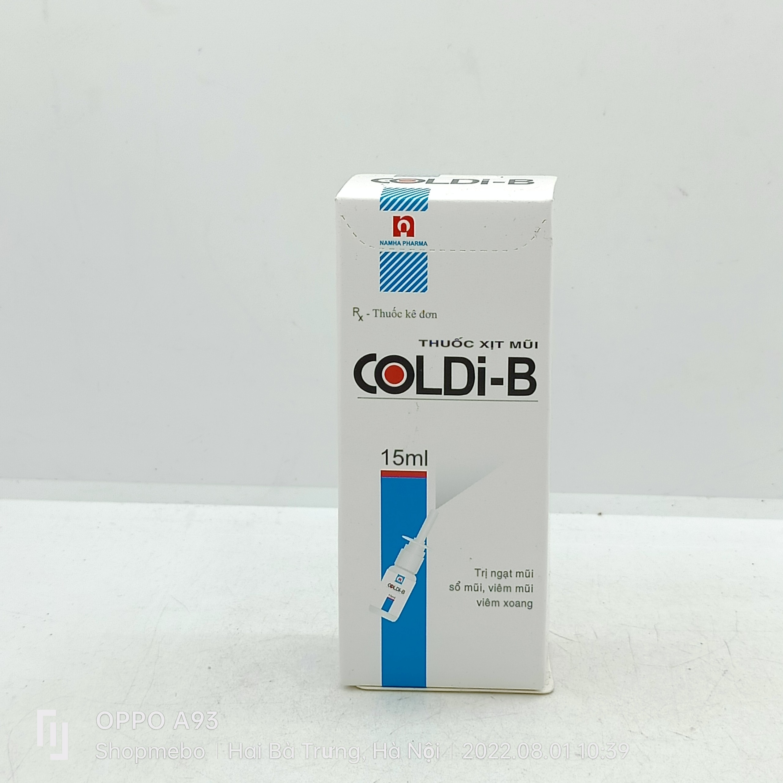 Dung dịch xịt mũi coldi-b lọ 15ml