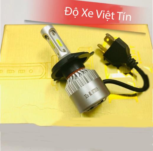 ĐÈN PHA LED KC15 X7s 3 TIM H4 LED TRẮNG ( giá 1 chiếc) - Việt Tín