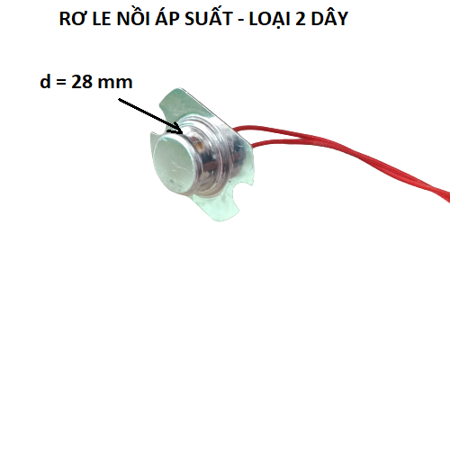 10 Rơ le nồi áp suất, nồi đa năng - loại 2 dây to
