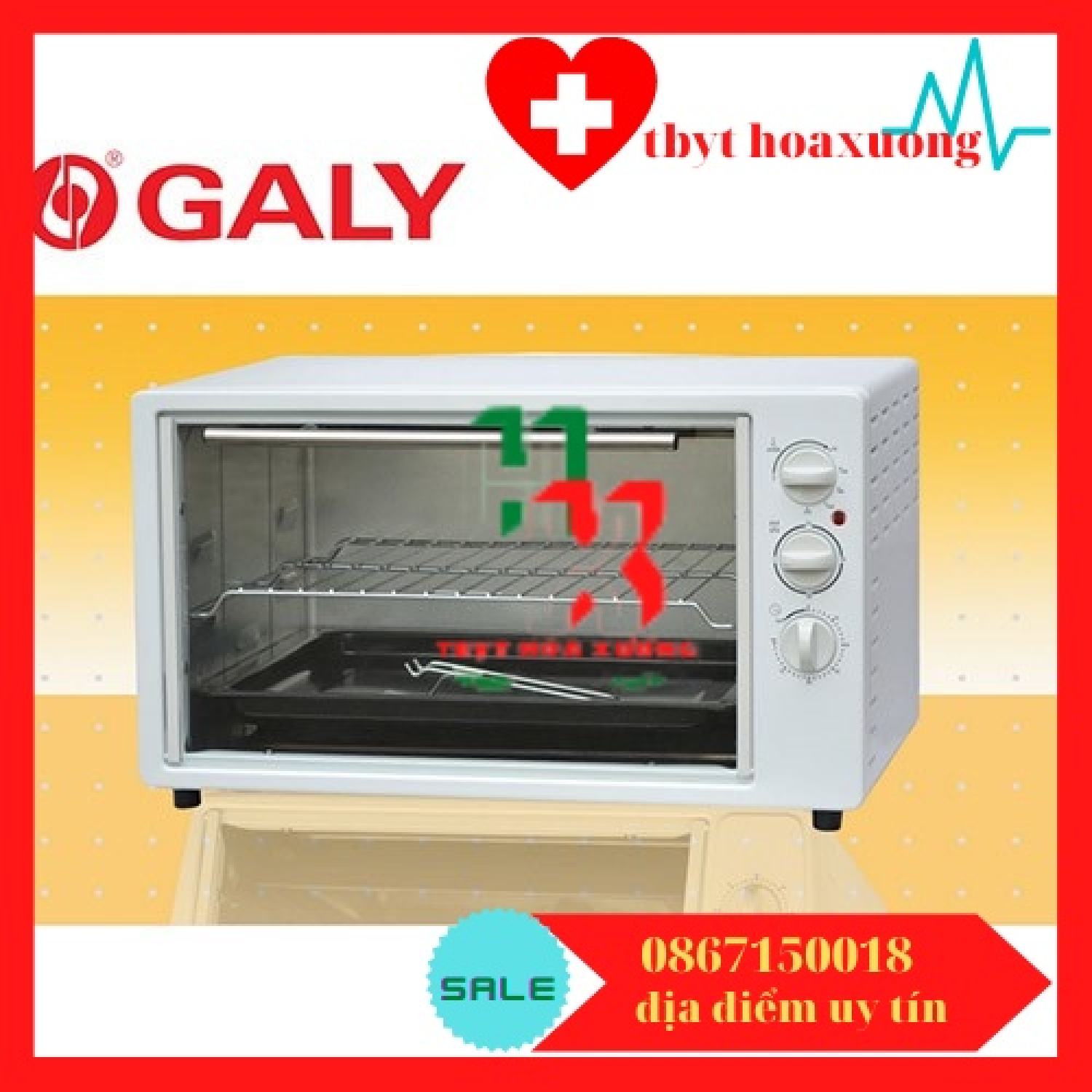 [CAO CẤP]TỦ SẤY DỤNG CỤ Y TẾ GALY 30L OT15