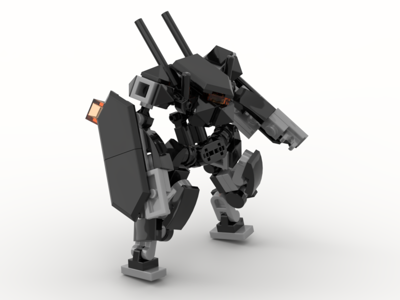 Đồ Chơi Lắp Ráp Robot Moc Mech Stamp